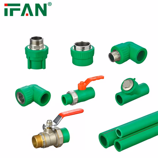 Ifan OEM ODM Factory Green Plastic Tube PPR-Rohr für die Wasserversorgung